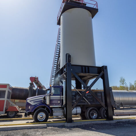 A United Concrete & Asphalt truck.